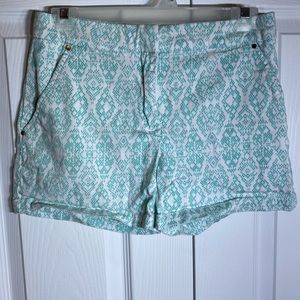 Dept 222 blue and white shorts
